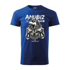 Póló Anubis mintával - Kék XL méretben v1 ajándéktárgy