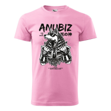 Póló Anubis mintával - Rózsaszín L méretben v1 ajándéktárgy