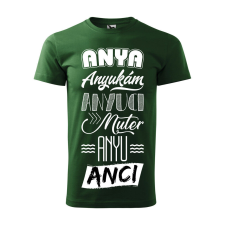 Póló Anya mintával - Zöld XL méretben ajándéktárgy
