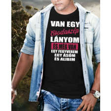 Póló apáknak - Ajándék lányos apukáknak női póló