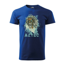  Póló Aztec mintával - Kék XXXL méretben ajándéktárgy