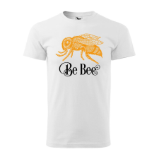  Póló Be bee mintával - Fehér S méretben ajándéktárgy