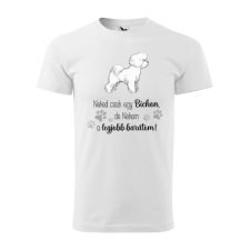  Póló Bichon mintával - Fehér XXL méretben ajándéktárgy