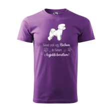  Póló Bichon mintával - Lila S méretben ajándéktárgy