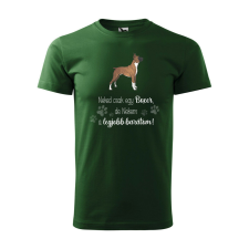 Póló Boxer mintával - Zöld XXXL méretben ajándéktárgy