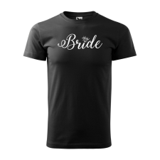 Póló Bride mintával - Fekete L méretben ajándéktárgy