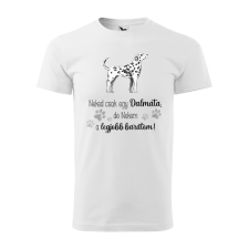  Póló Dalmata  mintával Magenta 4XL egyedi ajándék
