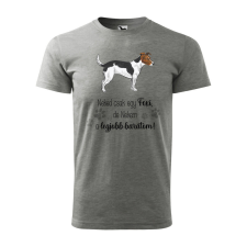  Póló Foxi mintával - Szürke L méretben ajándéktárgy