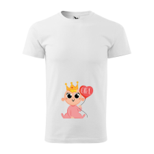 Póló Girl baby mintával - Fehér XXXL méretben ajándéktárgy