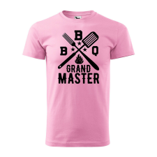  Póló Grand master mintával - Rózsaszín L méretben ajándéktárgy