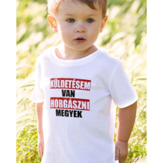 Póló gyerek horgászoknak - Ajándék hogászoknak