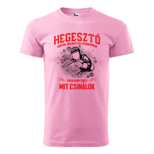 Póló Hegesztő vagyok mintával - Rózsaszín XXL méretben ajándéktárgy