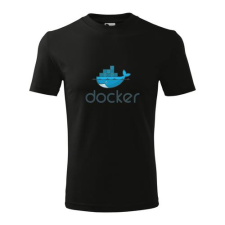  Póló informatikusoknak - Docker (több színben) ajándéktárgy