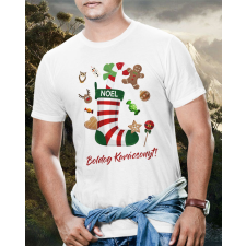  Póló karácsonyra - Karácsonyi csizmás női póló