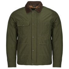 Polo Ralph Lauren Dzsekik VESTE HUILEE "OILCLOTH" COL VELOURS Keki EU M férfi kabát, dzseki