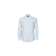 Polo Ralph Lauren Hosszú ujjú ingek CHEMISE AJUSTEE EN OXFORD COL BOUTONNE  LOGO PONY PLAYER MULTICO Kék EU XL