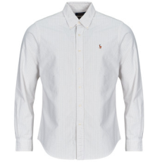 Polo Ralph Lauren Hosszú ujjú ingek CHEMISE COUPE DROITE EN OXFORD Bézs EU L