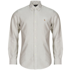 Polo Ralph Lauren Hosszú ujjú ingek CHEMISE COUPE DROITE EN OXFORD Bézs EU XXL