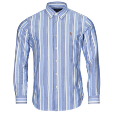 Polo Ralph Lauren Hosszú ujjú ingek CHEMISE COUPE DROITE EN OXFORD Kék EU XL