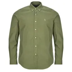Polo Ralph Lauren Hosszú ujjú ingek CHEMISE DROITE CUSTOM EN OXFORD LEGER Keki EU L