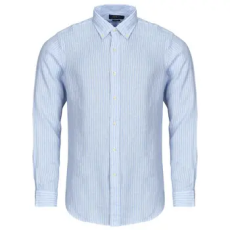 Polo Ralph Lauren Hosszú ujjú ingek CHEMISE RAYEE COUPE DROITE EN LIN Sokszínű EU L