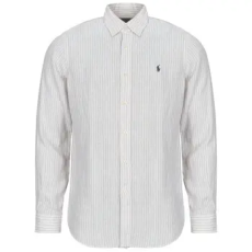 Polo Ralph Lauren Hosszú ujjú ingek CHEMISE RAYEE COUPE DROITE EN LIN Sokszínű EU M