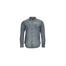 Polo Ralph Lauren Hosszú ujjú ingek CHEMISE WESTERN EN DENIM Kék EU M