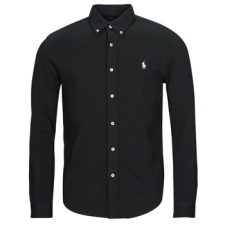 Polo Ralph Lauren Hosszú ujjú ingek LSFBBDM5-LONG SLEEVE-KNIT Fekete EU XXL férfi ing