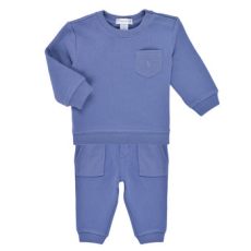 Polo Ralph Lauren Melegítő együttesek LS WAFLE SET-SETS-PANT SET Kék 6 hónapos