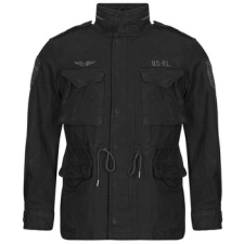 Polo Ralph Lauren Parka kabátok VESTE MILITAIRE M65 EN CHEVRONS Fekete EU S férfi kabát, dzseki