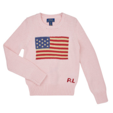 Polo Ralph Lauren Pulóverek AMERICAN SWT-TOPS-SWEATER Rózsaszín 8 / 10 Jahre