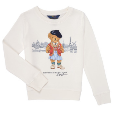 Polo Ralph Lauren Pulóverek BEARCNFLEECE-KNIT SHIRTS-SWEATSHIRT Fehér 2 éves
