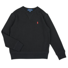 Polo Ralph Lauren Pulóverek LONG SLEEVE CREWNECK SWEATSHIRT Fekete 10 / 12 Jahre gyerek pulóver, kardigán