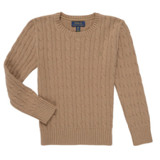 Polo Ralph Lauren Pulóverek LS CABLE CN-TOPS-SWEATER Barna 8 Jahre gyerek pulóver, kardigán