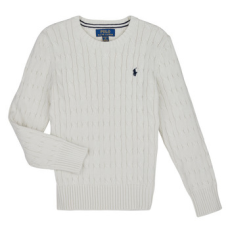 Polo Ralph Lauren Pulóverek LS CABLE CN-TOPS-SWEATER Fehér 8 Jahre