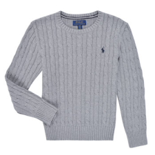 Polo Ralph Lauren Pulóverek LS CABLE CN-TOPS-SWEATER Szürke 8 Jahre gyerek pulóver, kardigán