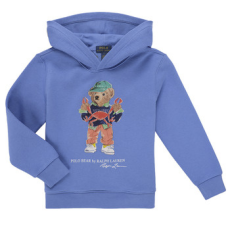 Polo Ralph Lauren Pulóverek LSPOHOODM14-KNIT SHIRTS-SWEATSHIRT Kék 7 éves