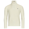 Polo Ralph Lauren Pulóverek PULL 1/2 ZIP EN LAINE MELANGE Fehér EU XL