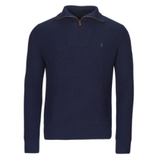 Polo Ralph Lauren Pulóverek PULL 1/2 ZIP EN LAINE MELANGE Tengerész EU L