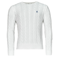 Polo Ralph Lauren Pulóverek PULL COL ROND EN MAILLE TORSADEE Fehér EU L