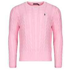 Polo Ralph Lauren Pulóverek PULL COL ROND EN MAILLE TORSADEE Rózsaszín EU L