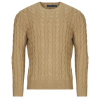 Polo Ralph Lauren Pulóverek PULL COL ROND MAILLE TORSADEE Bézs EU M