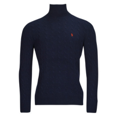 Polo Ralph Lauren Pulóverek PULL COL ROULE EN MAILLE TORSADEE Tengerész EU XXL