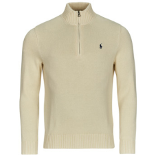 Polo Ralph Lauren Pulóverek PULL DEMI ZIP EN COTON Bézs EU S
