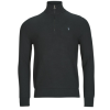 Polo Ralph Lauren Pulóverek PULL DEMI ZIP EN COTON TEXTURE Fekete EU S