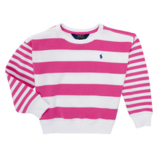 Polo Ralph Lauren Pulóverek STRPEBBBLCN-KNIT SHIRTS-SWEATSHIRT Rózsaszín 16 Jahre