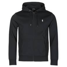 Polo Ralph Lauren Pulóverek SWEATSHIRT A CAPUCHE ZIPPE EN JOGGING DOUBLE KNIT TECH LOGO PONY Fekete EU L
