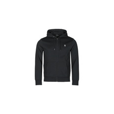Polo Ralph Lauren Pulóverek SWEATSHIRT A CAPUCHE ZIPPE EN JOGGING DOUBLE KNIT TECH LOGO PONY Fekete EU XXL