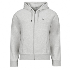 Polo Ralph Lauren Pulóverek SWEATSHIRT ZIPPE EN DOUBLE KNIT TECH Szürke EU M