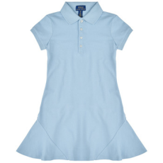 Polo Ralph Lauren Rövid ruhák FLAREPOLODR-DRESSES-DAY DRESS Kék 7 Jahre